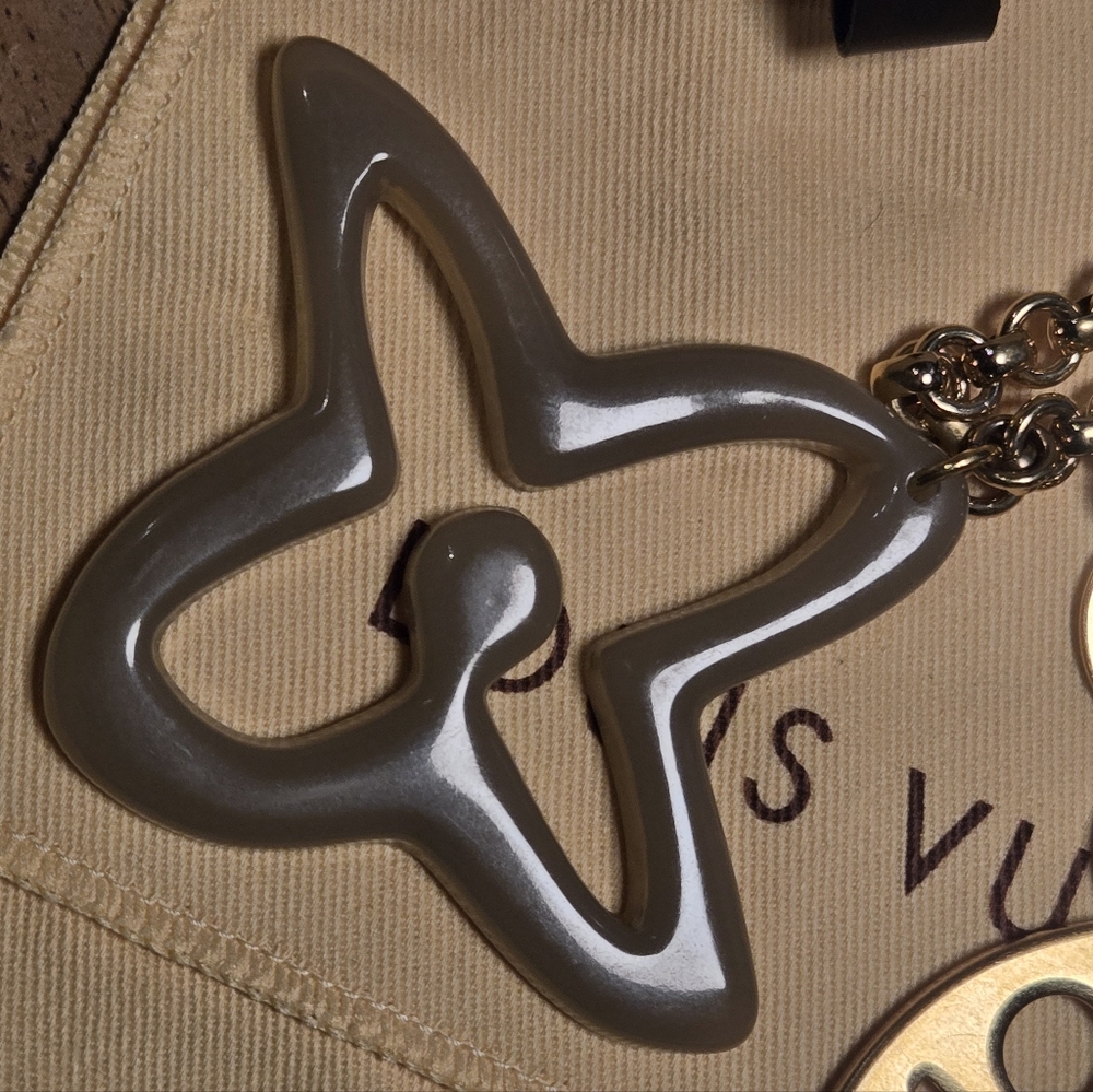 Louis Vuitton Porto Cure Thai M65648 - Authentic Key Holder / Bag Charm - Picture 3 of 15